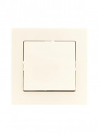 Рамка 1-местн. горизонт. VESNA кремов. LEZARD 742-0300-146