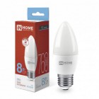 Лампа светодиодная LED-СВЕЧА-VC 8Вт свеча 4000К нейтр. бел. E27 760лм 230В IN HOME 4690612020457