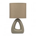 Светильник настольный JH2-01-gn E14 IP20 170х100х300мм керамика; ткань; PVC-пластик зел. JazzWay 5062283