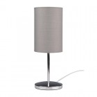Светильник настольный JH3-01-gy E14 IP20 110х110х310мм метал.; ткань; PVC-пластик сер. JazzWay 5062368