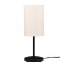 Светильник настольный JH3-01-iv E14 IP20 110х110х310мм метал.; ткань; PVC-пластик беж. JazzWay 5062351