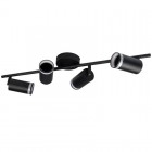Светильник PCL-0104 4xGU10 IP20 230В BL настен./потолочн. декор. под лампу JazzWay 5066465