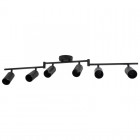 Светильник PCL-0606 6xGU10 IP20 230В BL настен./потолочн. декор. под лампу JazzWay 5066762