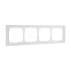 Рамка 4-м ArtGallery Pure матов. органич. стекло бел. SE GAL330104