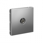 Розетка телевизионная оконечная TV ArtGallery 1дБ механизм сталь SE GAL000991