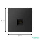 Розетка компьютерная ArtGallery RJ45 кат.6A механизм базальт SE GAL001486