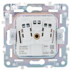 Розетка 1-м SKANDY 16А IP44 с заземл. защ. шторки с крышкой SK-R11B беж. IEK SK-R16-16-44-K10