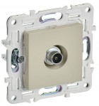 Розетка TV оконечная SKANDY SK-A12B беж. IEK SK-A10-O-K10