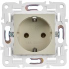 Розетка SKANDY 16А с заземл. без защ. шторок SK-R05B беж. IEK SK-R11-16-K10