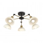Светильник Bessie 5х60Вт E27 IP20 подвесной Freya FR5526PL-05BBZ