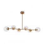 Светильник подвесной Fluff 6х40Вт E14 IP20 Freya FR5207PL-06BZ