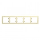 Рамка 5-м Glossa горизонт. беж. SE GSL000205