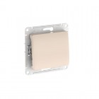 Переключатель 1-кл. Glossa (сх. 6) 10AX быстрозажим. клем. механизм беж. SE GSL000261S