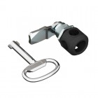 Накладка для навесного замка шкафов ST и CE с личинкой под ключ с двойн. бородкой 3мм DKC R5CE222