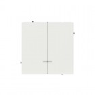 Переключатель 2-кл. KANT с подсветкой бел. магнолия DKC 7000144