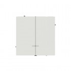 Выключатель 2-кл. KANT с подсветкой бел. песок DKC 7010134