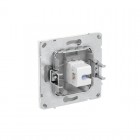 Розетка компьютерная 1-м KANT RJ45 кат.5E без шторки бел. песок DKC 7010663