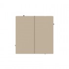 Кнопка 2-кл. KANT ванильн. марципан DKC 7015154