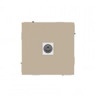 Розетка телевизионная одиночная TV KANT ванильн. марципан DKC 7015503