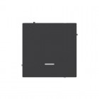 Выключатель 1-кл. KANT с подсветкой черн. уголь DKC 7012133