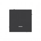 Переключатель 1-кл. KANT с подсветкой черн. уголь DKC 7012143