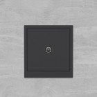 Розетка телевизионная проходная TV KANT черн. уголь DKC 7012513