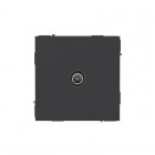 Розетка телевизионная оконечная TV KANT черн. уголь DKC 7012523