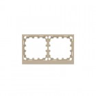 Рамка 2-м KANT ванильн. марципан DKC 7015904