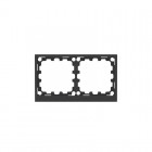 Рамка 2-м KANT черн. уголь DKC 7012904