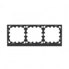 Рамка 3-м KANT черн. уголь DKC 7012906