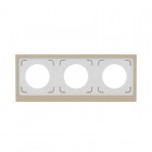 Рамка 3-м KANT IP44 ванильн. марципан DKC 7015946