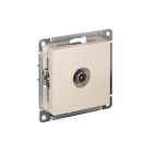 Механизм розетки TV Atlas Design проходной 4DB беж. SchE ATN000292