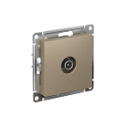 Механизм розетки TV Atlas Design оконечный 1DB шампань SchE ATN000591