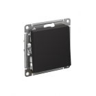 Механизм выключателя 1-кл. СП Atlas Design 10А IP20 (сх. 1) 10AX с самовозвратом карбон SchE ATN001015