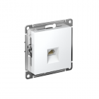 Розетка компьютерная AtlasDesign RJ45 кат.5E механизм лотос SE ATN001383