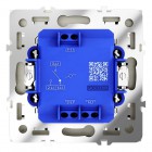 Переключатель проходной 1-кл. СП S70 10А механизм шелк Voltum VLS010304