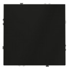 Переключатель проходной 1-кл. СП S70 10А механизм черн. матов. Voltum VLS010308