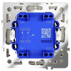 Выключатель 2-кл. СП S70 10А с подсветкой механизм шелк Voltum VLS020204