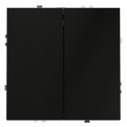 Выключатель 2-кл. СП S70 10А с самовозвратом механизм черн. матов. Voltum VLS020608