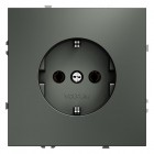 Розетка 1-м СП S70 16А с заземл. механизм титан Voltum VLS040106