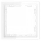 Рамка 1-м S70 пластик. бел. глянцевый Voltum VLS100101