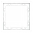 Рамка 1-м S70 пластик. бел. матов. Voltum VLS100102