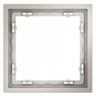 Рамка 1-м S70 пластик. кашемир Voltum VLS100103