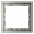 Рамка 1-м S70 пластик. сталь Voltum VLS100105