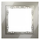 Рамка 1-м S70 стеклян. шелк Voltum VLS110104