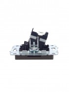 Розетка компьютерная СП RJ45 кат.5E BRITE РК10-БрТБ бронза IEK BR-K10-1-K45