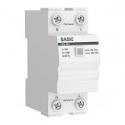 Реле напряжения RVb-40A (сквозное подкл.) Basic EKF rvb-40a