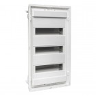 Основание силового щита Nova с DIN-рейками 36мод. IP41 PROxima EKF nv-pbase-36