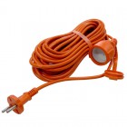 Удлинитель-шнур 1х20м УШ-10 ПВС 2х1 IP54 UNIVersal 9632780