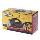 Фонарь-прожектор аккумуляторный TSP12 12 + 18LED аккум. 4В 1.8А.ч ЗУ 220В (картон. упак.) Трофи C0045551